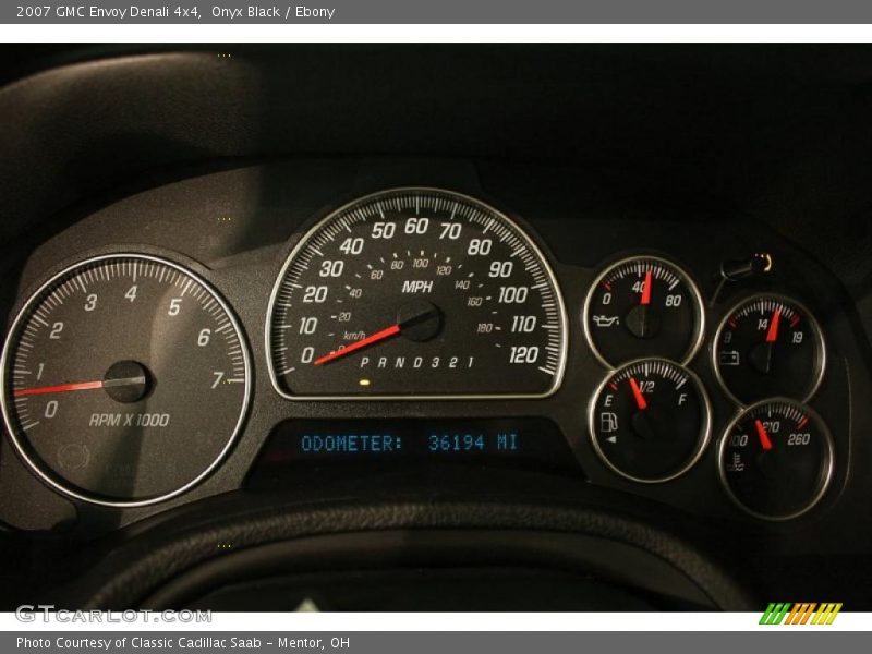 Onyx Black / Ebony 2007 GMC Envoy Denali 4x4
