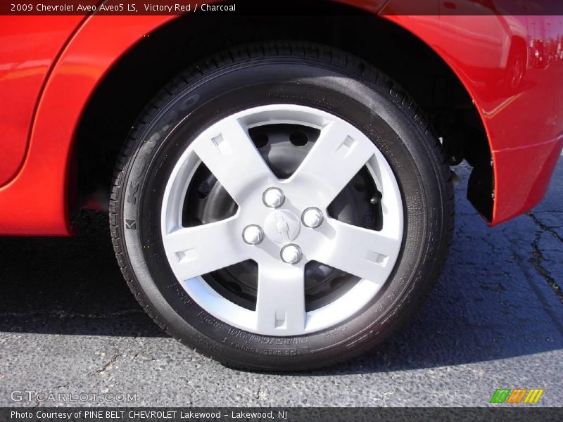 Victory Red / Charcoal 2009 Chevrolet Aveo Aveo5 LS