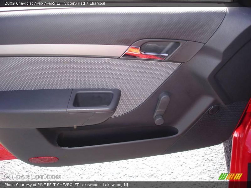 Victory Red / Charcoal 2009 Chevrolet Aveo Aveo5 LS
