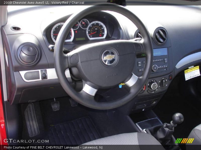 Victory Red / Charcoal 2009 Chevrolet Aveo Aveo5 LS