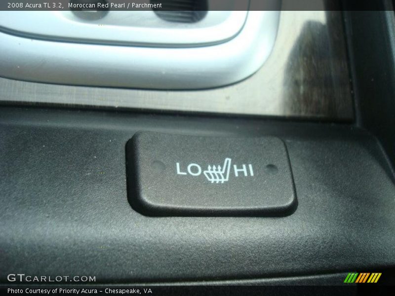 Moroccan Red Pearl / Parchment 2008 Acura TL 3.2