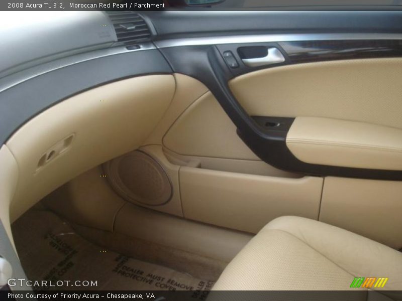 Moroccan Red Pearl / Parchment 2008 Acura TL 3.2