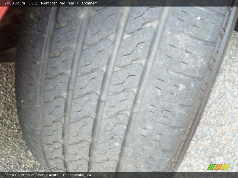Moroccan Red Pearl / Parchment 2008 Acura TL 3.2