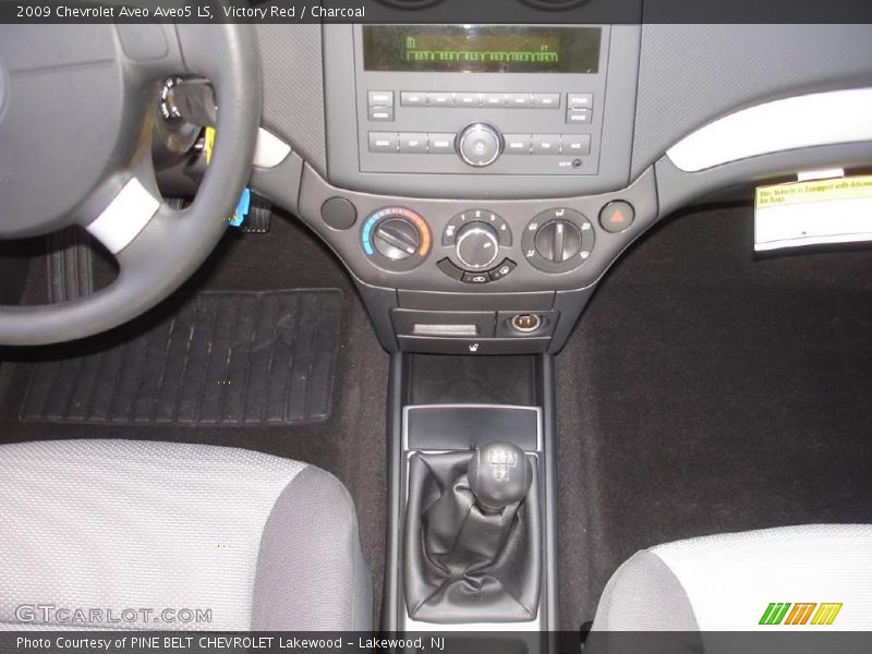 Victory Red / Charcoal 2009 Chevrolet Aveo Aveo5 LS