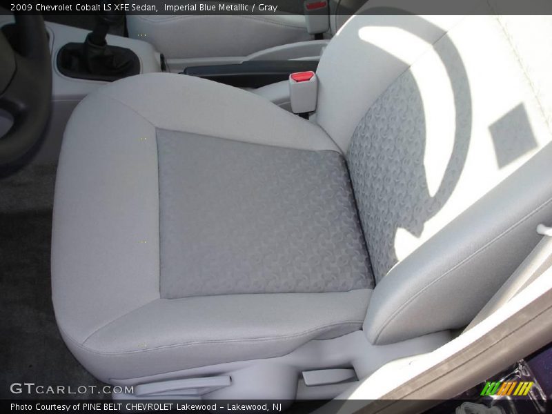 Imperial Blue Metallic / Gray 2009 Chevrolet Cobalt LS XFE Sedan