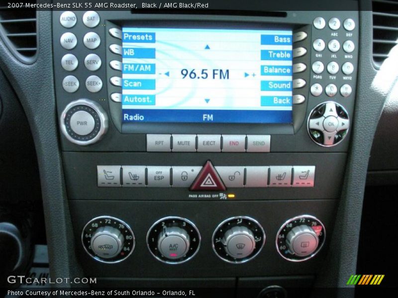 Black / AMG Black/Red 2007 Mercedes-Benz SLK 55 AMG Roadster
