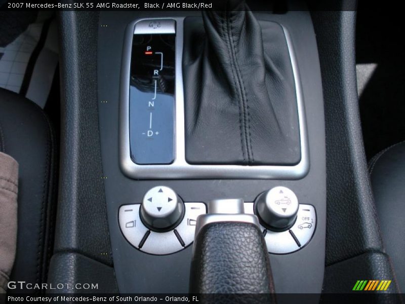 Black / AMG Black/Red 2007 Mercedes-Benz SLK 55 AMG Roadster