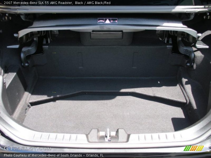 Black / AMG Black/Red 2007 Mercedes-Benz SLK 55 AMG Roadster