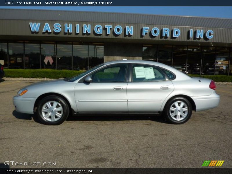 Silver Frost Metallic / Medium/Dark Flint 2007 Ford Taurus SEL