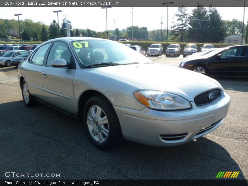 Silver Frost Metallic / Medium/Dark Flint 2007 Ford Taurus SEL