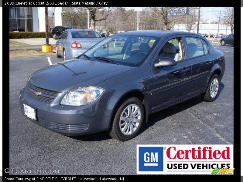 Slate Metallic / Gray 2009 Chevrolet Cobalt LS XFE Sedan