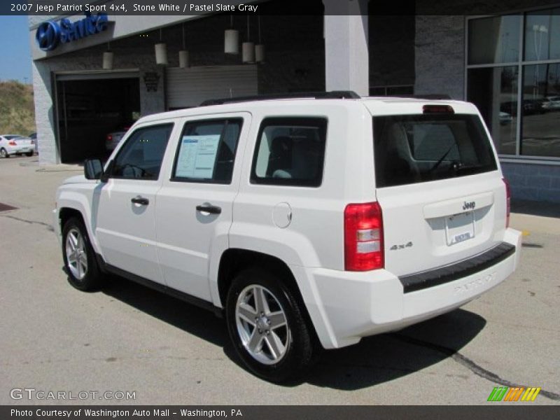 Stone White / Pastel Slate Gray 2007 Jeep Patriot Sport 4x4