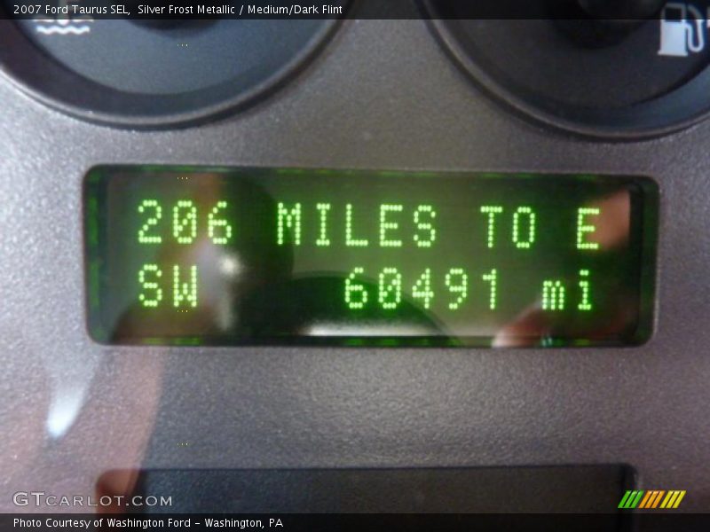 Silver Frost Metallic / Medium/Dark Flint 2007 Ford Taurus SEL