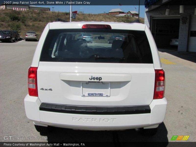 Stone White / Pastel Slate Gray 2007 Jeep Patriot Sport 4x4