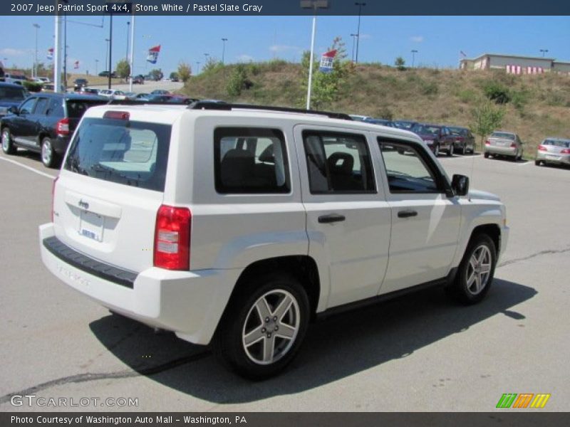 Stone White / Pastel Slate Gray 2007 Jeep Patriot Sport 4x4