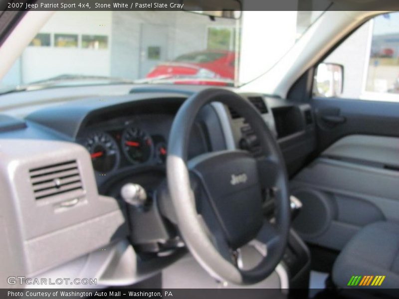 Stone White / Pastel Slate Gray 2007 Jeep Patriot Sport 4x4