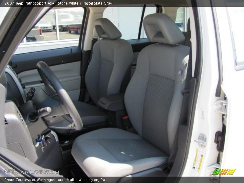 Stone White / Pastel Slate Gray 2007 Jeep Patriot Sport 4x4