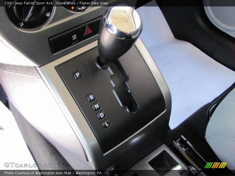 Stone White / Pastel Slate Gray 2007 Jeep Patriot Sport 4x4