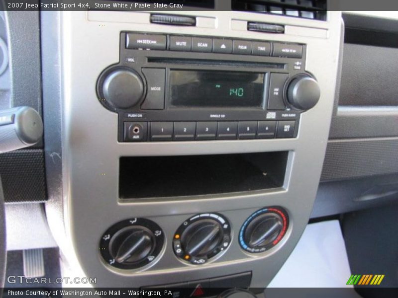 Stone White / Pastel Slate Gray 2007 Jeep Patriot Sport 4x4