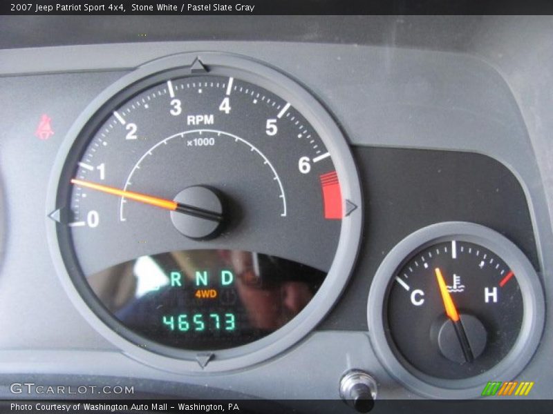 Stone White / Pastel Slate Gray 2007 Jeep Patriot Sport 4x4