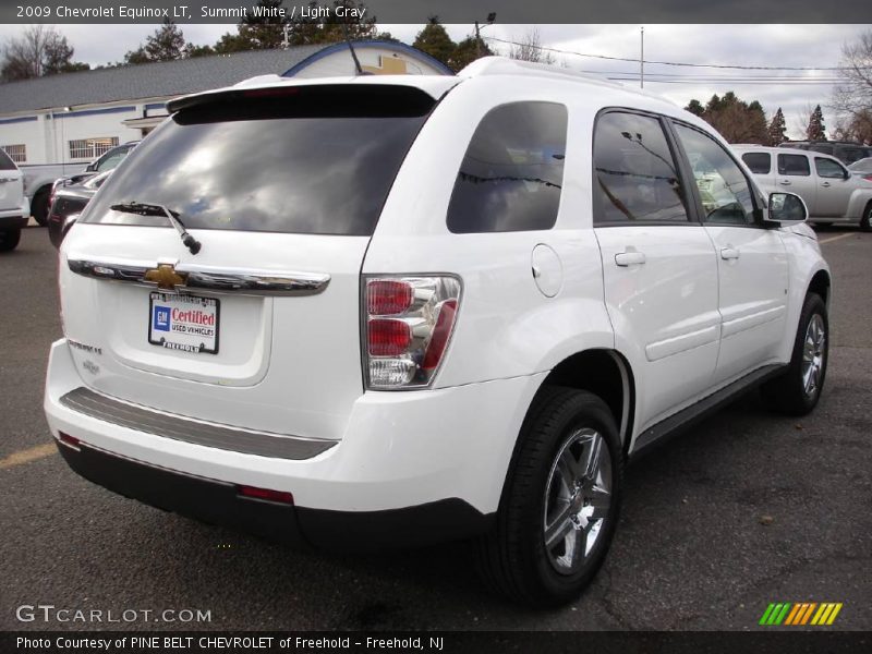 Summit White / Light Gray 2009 Chevrolet Equinox LT