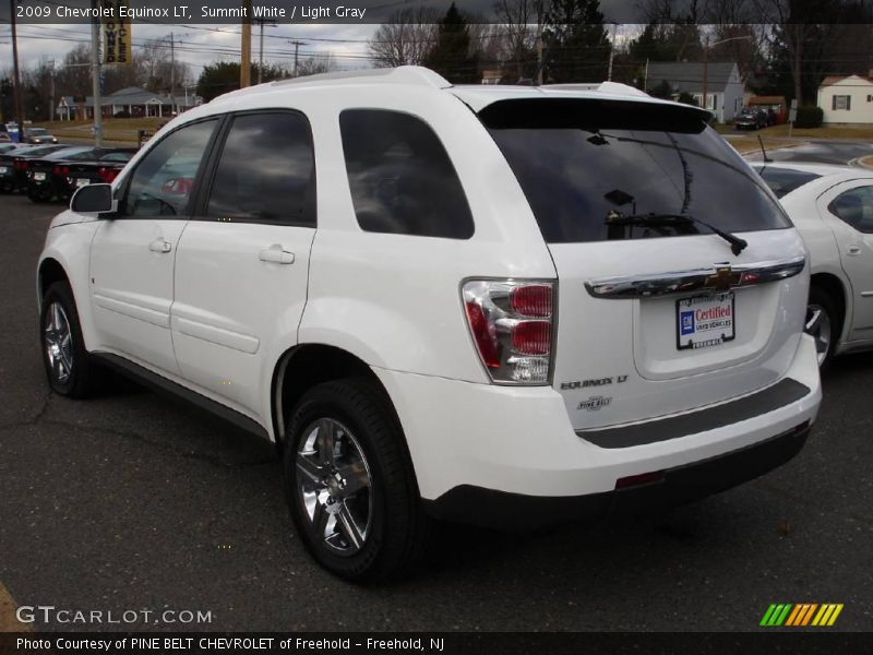 Summit White / Light Gray 2009 Chevrolet Equinox LT