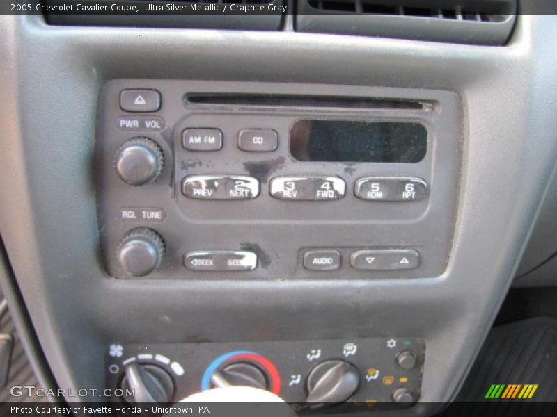 Ultra Silver Metallic / Graphite Gray 2005 Chevrolet Cavalier Coupe