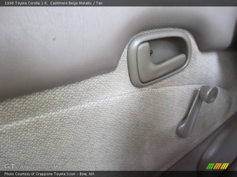 Cashmere Beige Metallic / Tan 1996 Toyota Corolla 1.6
