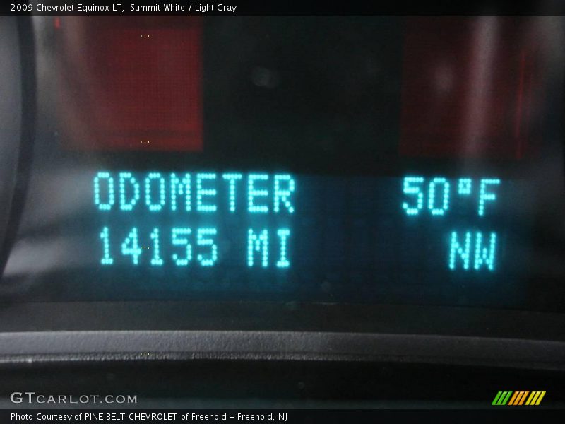 Summit White / Light Gray 2009 Chevrolet Equinox LT