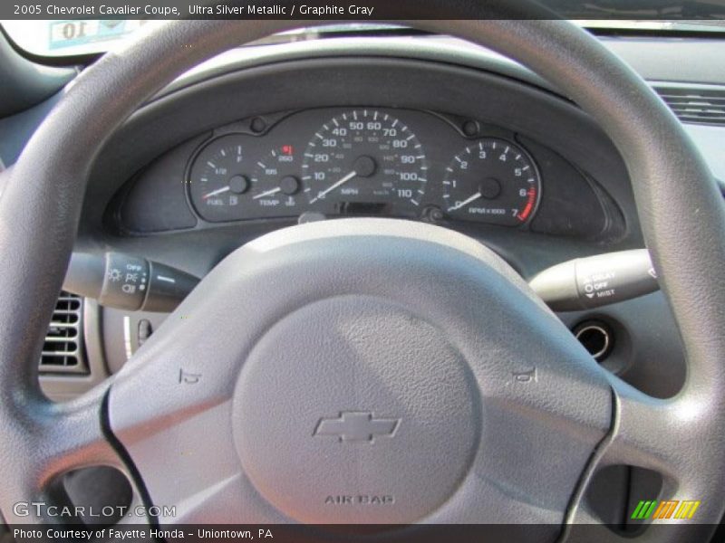 Ultra Silver Metallic / Graphite Gray 2005 Chevrolet Cavalier Coupe