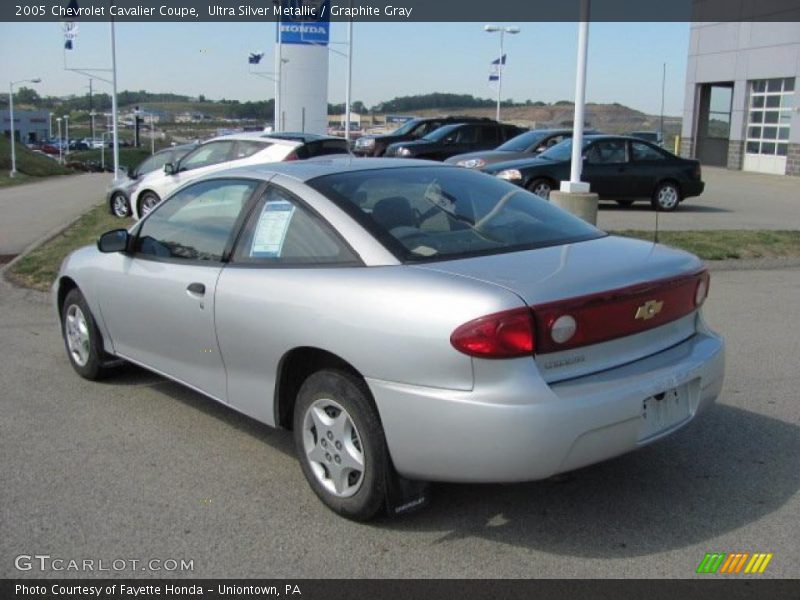 Ultra Silver Metallic / Graphite Gray 2005 Chevrolet Cavalier Coupe