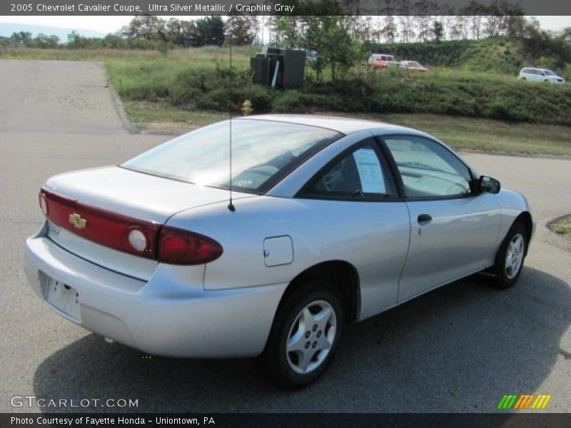 Ultra Silver Metallic / Graphite Gray 2005 Chevrolet Cavalier Coupe