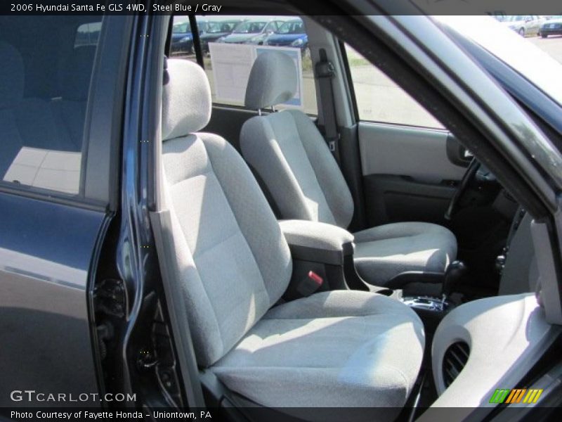 Steel Blue / Gray 2006 Hyundai Santa Fe GLS 4WD
