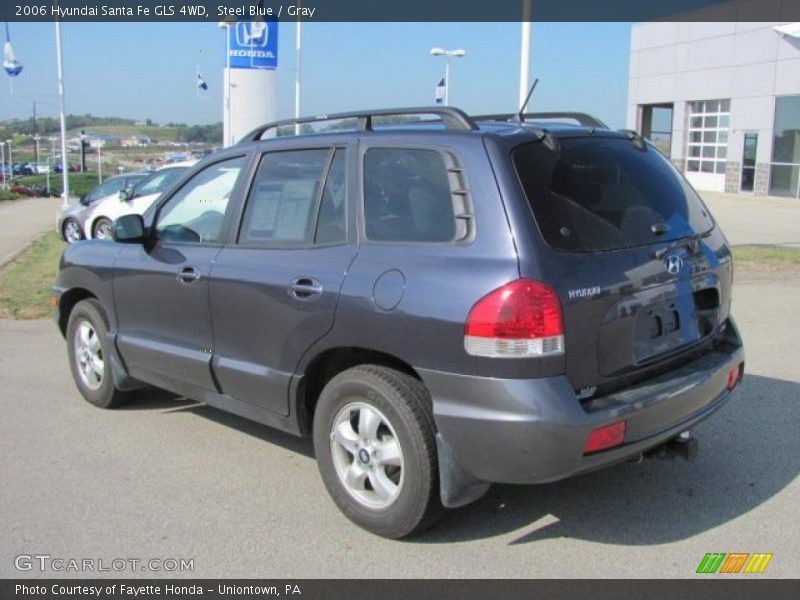 Steel Blue / Gray 2006 Hyundai Santa Fe GLS 4WD