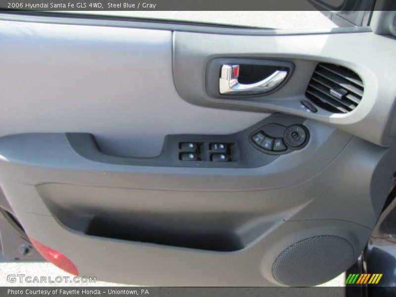 Steel Blue / Gray 2006 Hyundai Santa Fe GLS 4WD