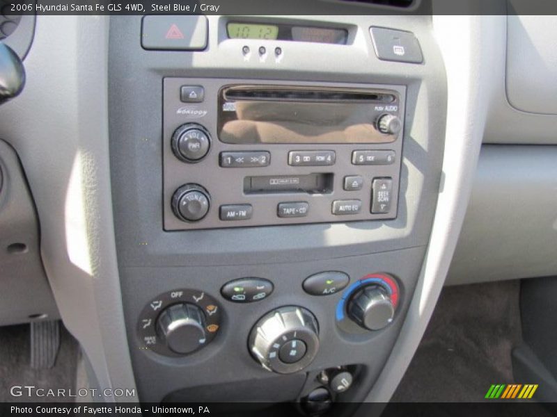 Steel Blue / Gray 2006 Hyundai Santa Fe GLS 4WD
