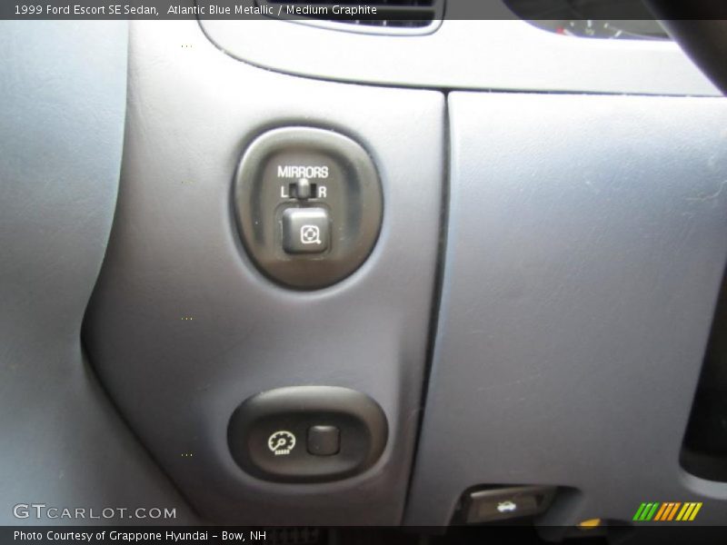 Atlantic Blue Metallic / Medium Graphite 1999 Ford Escort SE Sedan