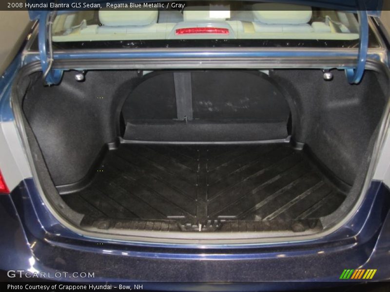 Regatta Blue Metallic / Gray 2008 Hyundai Elantra GLS Sedan