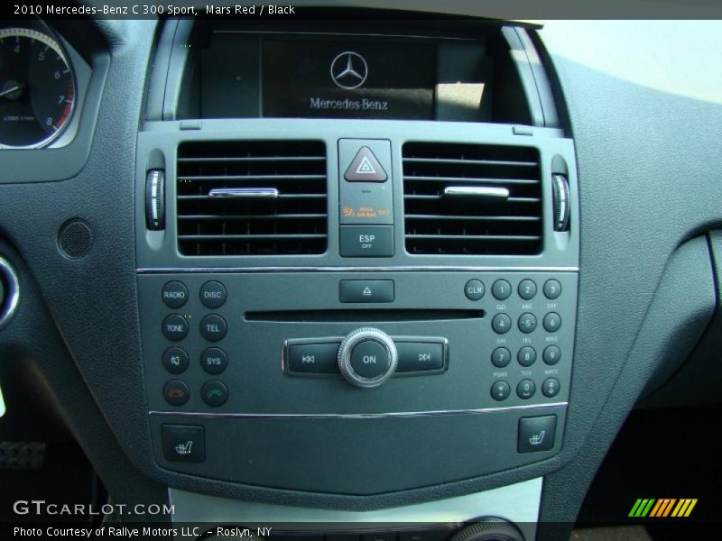 Mars Red / Black 2010 Mercedes-Benz C 300 Sport