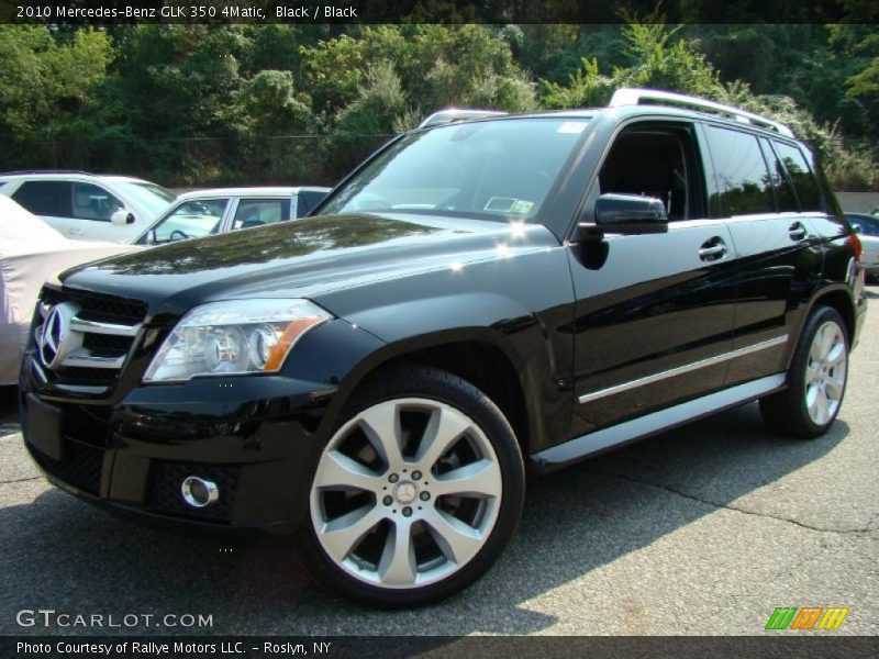 Black / Black 2010 Mercedes-Benz GLK 350 4Matic