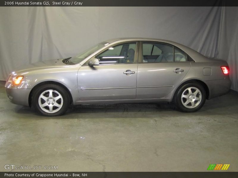 Steel Gray / Gray 2006 Hyundai Sonata GLS