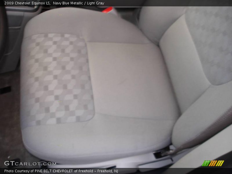 Navy Blue Metallic / Light Gray 2009 Chevrolet Equinox LS