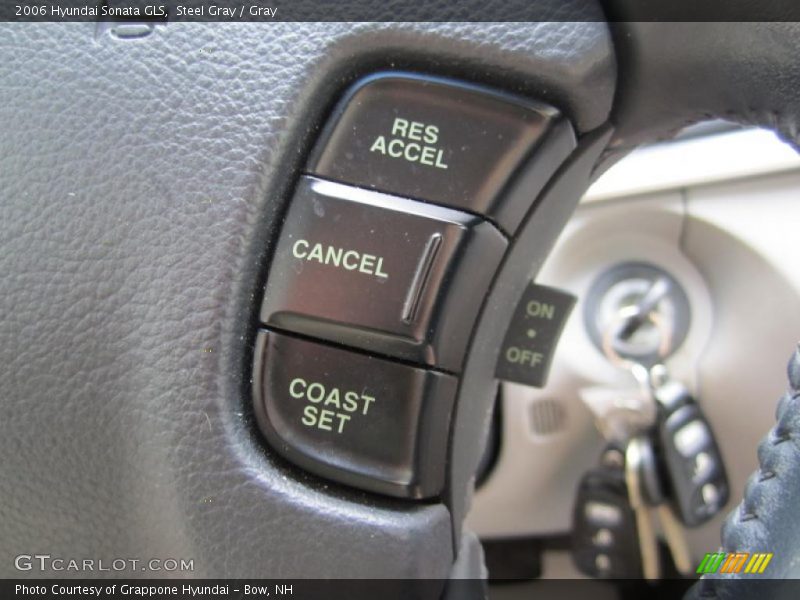 Steel Gray / Gray 2006 Hyundai Sonata GLS