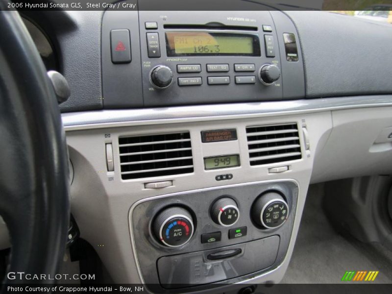 Steel Gray / Gray 2006 Hyundai Sonata GLS