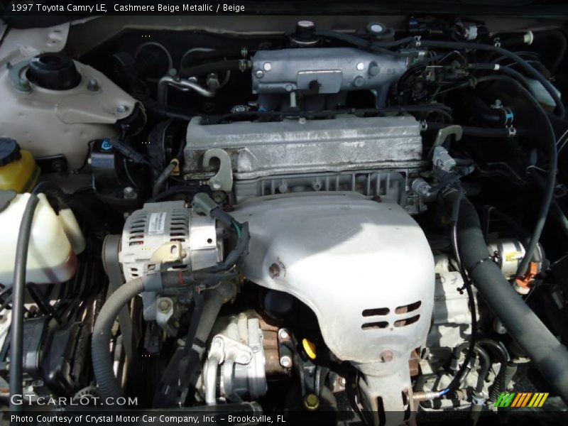 Cashmere Beige Metallic / Beige 1997 Toyota Camry LE