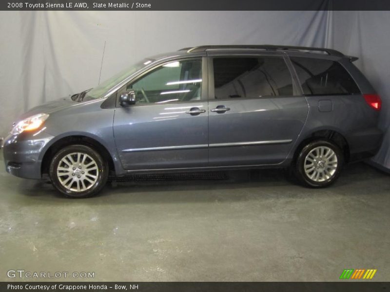 Slate Metallic / Stone 2008 Toyota Sienna LE AWD