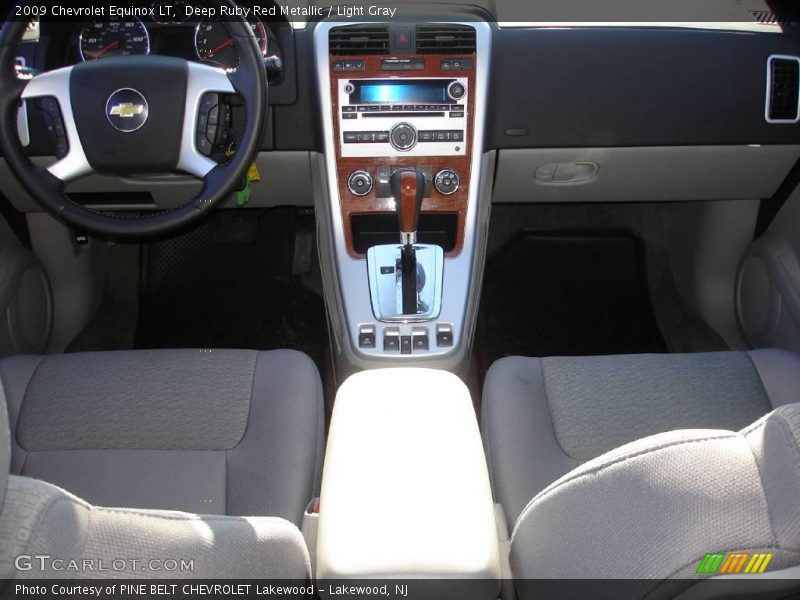 Deep Ruby Red Metallic / Light Gray 2009 Chevrolet Equinox LT