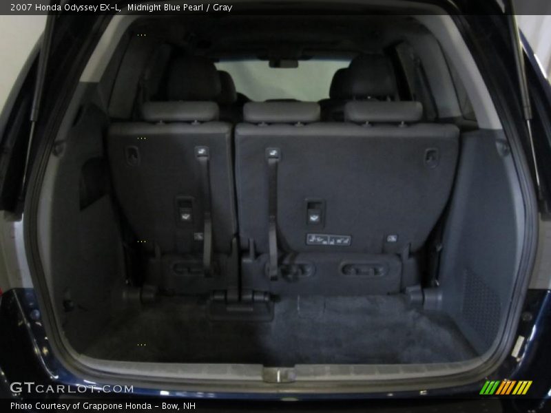 Midnight Blue Pearl / Gray 2007 Honda Odyssey EX-L
