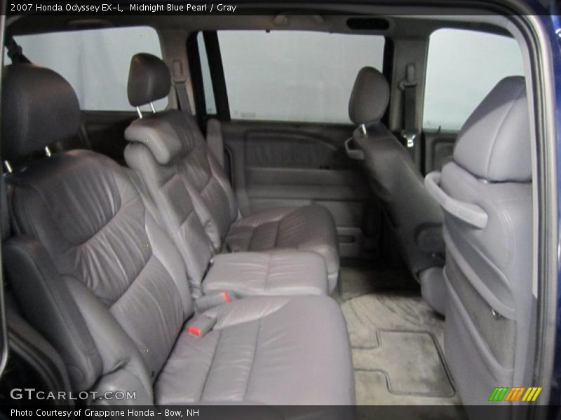 Midnight Blue Pearl / Gray 2007 Honda Odyssey EX-L