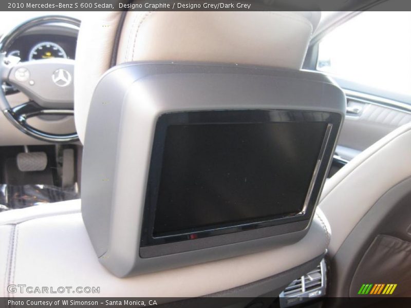 Designo Graphite / Designo Grey/Dark Grey 2010 Mercedes-Benz S 600 Sedan
